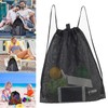 Mesh Drawstring Bag Heavy Duty Drawstring Backpack Mesh Bags Sports