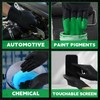 FINITEX 8 Mil Diamond Pattern Black Nitrile Gloves (Automotive Work)
