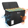 Comic Book Storage Box, ELOBOON Fireproof & Water-Resistant Comic Book