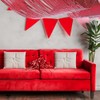 Fun Express 14 ft. 9" Red Foil Ceiling Decoration -