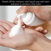 3Pcs Foam Dispenser Bottle, Empty Refillable Clear Pump Bottle Dispenser,