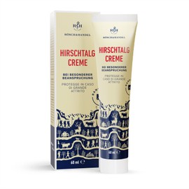 Hirschtalg Rösch Cream 60 ml Traditional Hand and Foot Cream for Prevention of Blister and Callus Formation during Intensive Stress