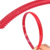 Yazon 15mm Plastic Headbands for Girls Women Colorful Headband with