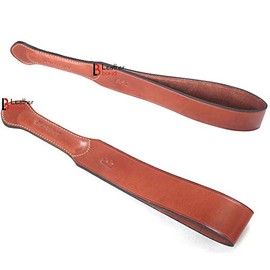 Real Cowhide Belting Leather Paddle Large Size Heavy Sturdy and Thick Hand Made Brown