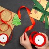 3 Rolls 90 Yard Christmas Satin Ribbon, 1 Inch Wide