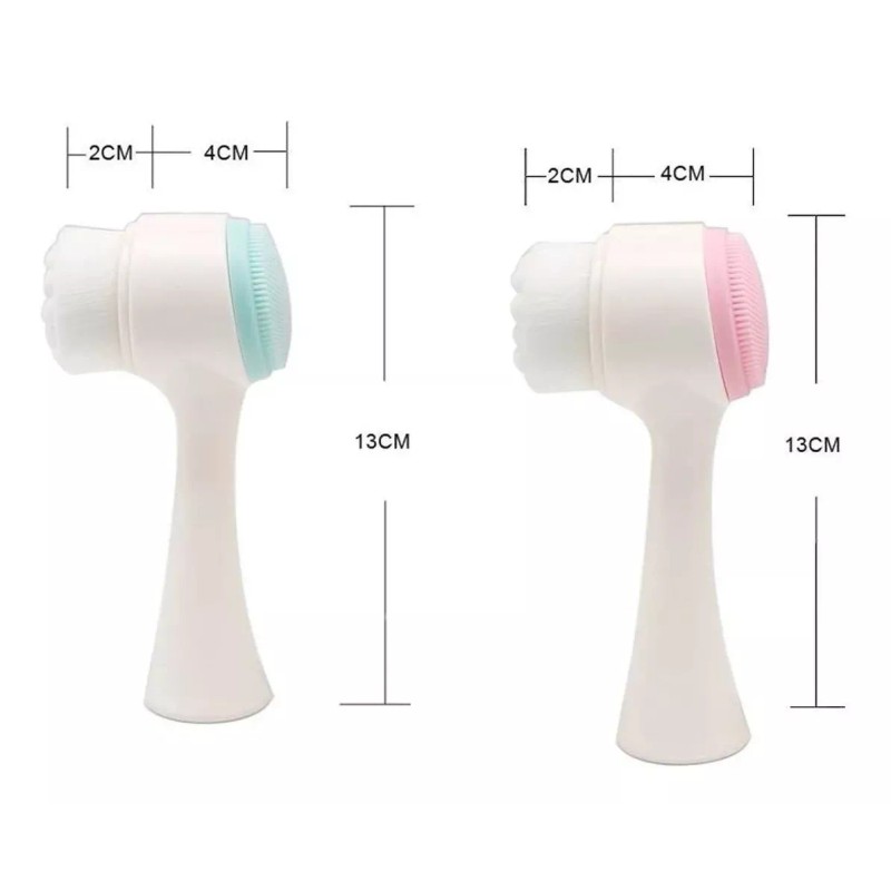 Maya Cepillo Para Limpieza Facial Skincare Doble Cara Manual