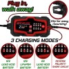 Banshee 2A Banshee Smart Car Battery Charger Maintainer for 6V/12V