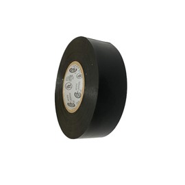 T.R.U. EL7566-AW Professional Grade Rubber Black PVC Electrical Tape, Rated up to 600 Volts and 176 F - UL/CSA/CE Listed Synthetic: 1 in. x 66 Ft. (8 Mil)