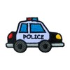 Generic Police Car Iron On Patches, Cute Decor Patches for