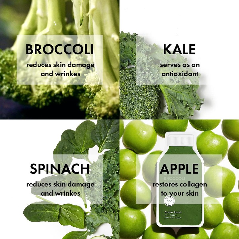 ESW Beauty Green Reset Anti-Aging Raw Juice Mask