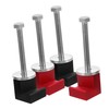Alipis 4pcs Truck Tool Box Clamps Hooks for Pickup Tool