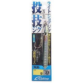 Owner WJB-15 Metal Jig, Casting Jig, 3.0 inches (77 mm), 0.5 oz (15 g), Sardine #23 31974 Lure