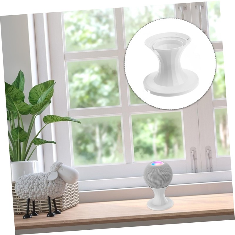jojofuny 3pcs Tabletop Speaker Stand for Elegant Desktop Accessory Integrated