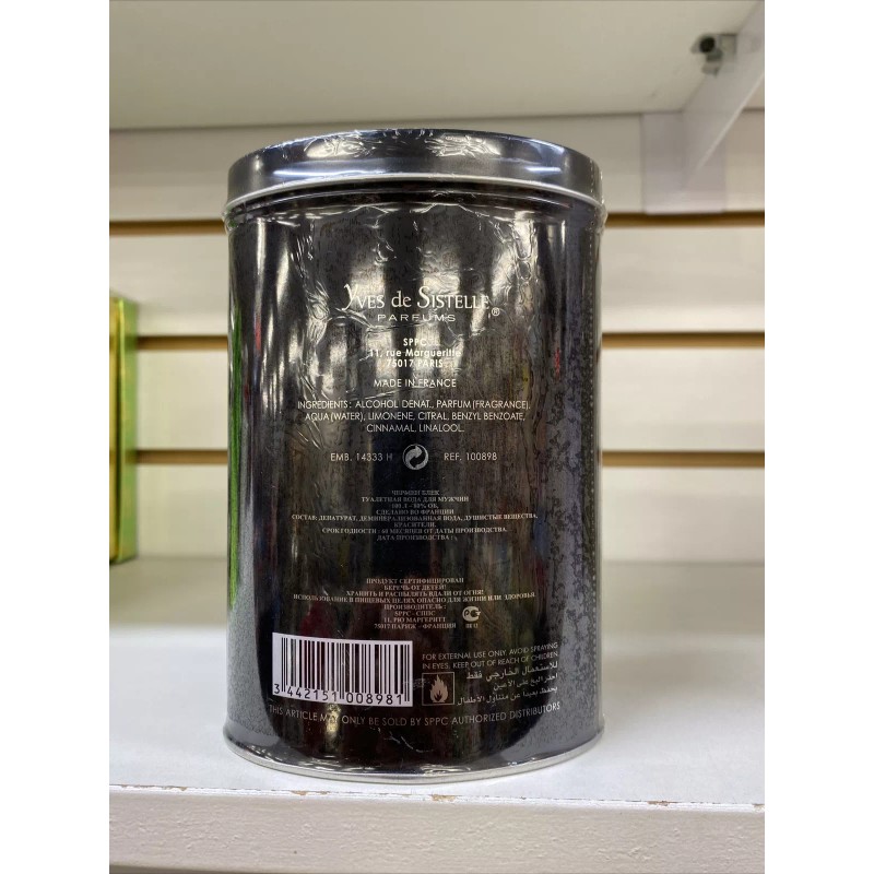 Yves De Sistelle Chairman Black by Yves de Sistelle Eau