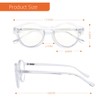 ZENOTTIC Reading Glasses Blue Light Blocking Round Glasses for Men