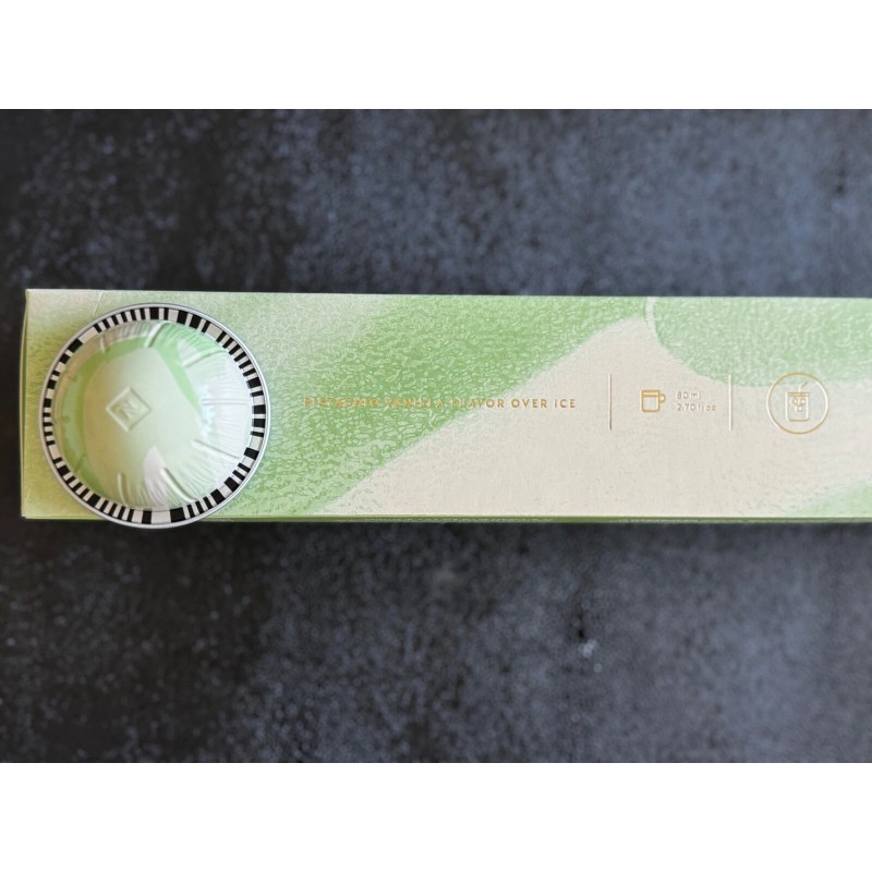 Nespresso Vertuo PISTACHIO VANILLA OVER ICE Limited Edition 1 sleeve