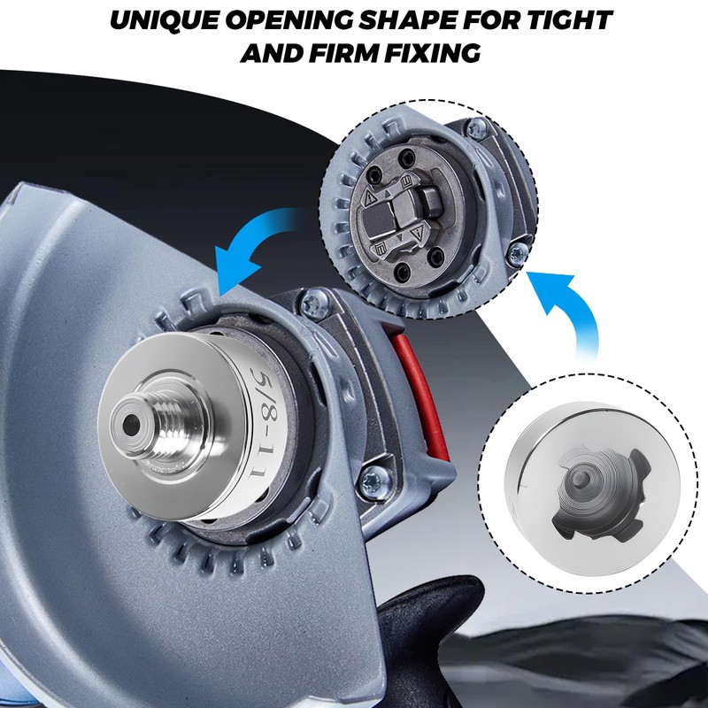XLOCK to 5/8"-11 Thread Adapter Kit – Stainless Steel Angle