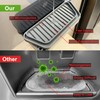KindGa Refrigerator Drip Catcher Tray,Protector Ice and Water Dispenser Pan,Fridge