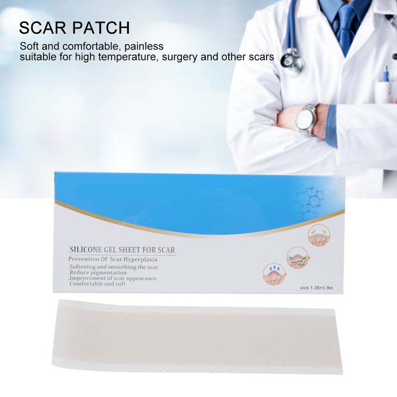 0.4mm Ultra Thin Scar Patch Silicone Gel Wound Marks Removal