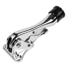 Namvo 2 Pack Kick Down Door Stop, Zinc Alloy Kick Down Door Stop with Rubber Tip and Spring for Patio/Outdoor Gate, Keep Door Open