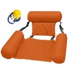 Inflatable Floating Row Backrest Inflatable Floating Bed Durable Portable Water