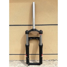 DONSP1986 20 inch x 4.0 Fat Tire Bike Fork, 1-1/8" Threadless Suspension Bicycle Fork 20" Single Shoulder, Snow Beach MTB E-Bike Fork, Manual Lockout, 9mm Quick Release, Disc Brake (Fork Only)