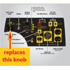 Compatible replacement knob ONLY for Champion 3400 model #100269 (3400