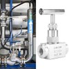 Stainless Steel BSPP Female Thread Straight Needle Valve for Water