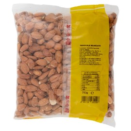 LIFE Mandorle Sgusciate - Frutta Secca, Snack in Pratico Sacchetto, Vegano 100% Naturale, Formato Convenienza 750g