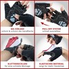 Walser 43805 Gloves Size: S Black Gel Grip