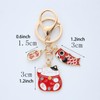POYAMUSE Japanese Style Lucky Cat Keychain – Maneki Neko Fortune