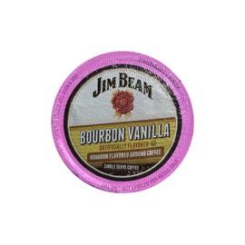 Jim Beam Bourbon Vanilla, 18 Count (Pack of 4)