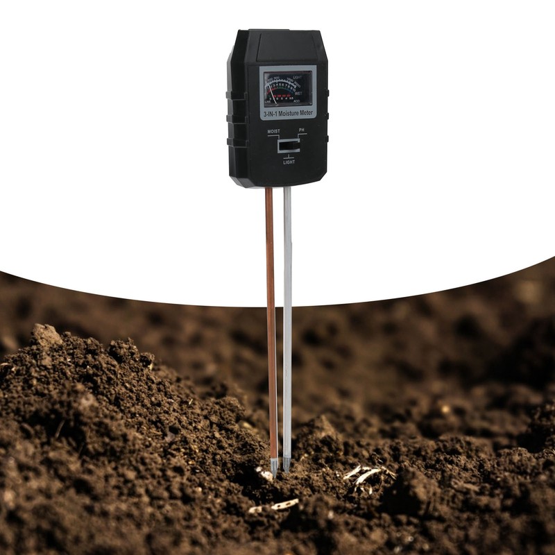 Soil Tester Soil Moisture Tester PH Meter Illumination Tester MultiFunctional