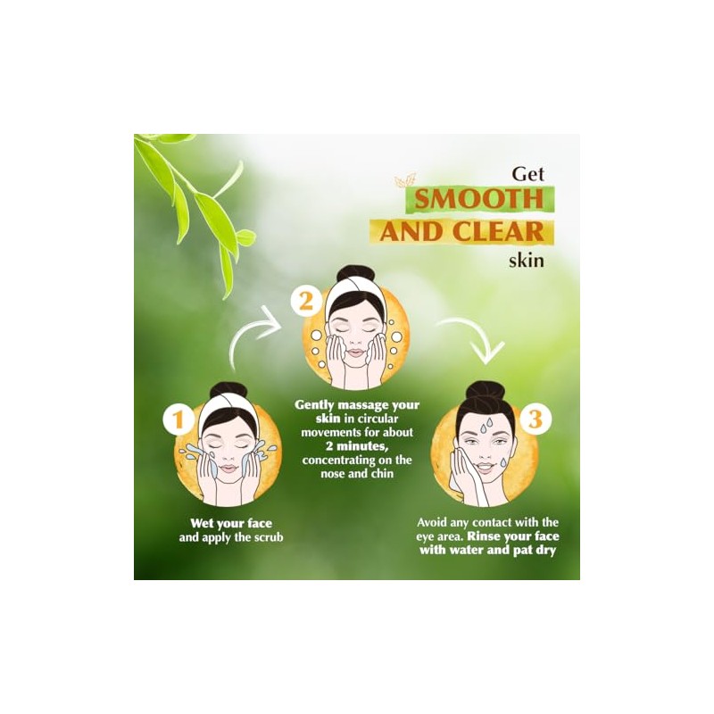 Everyuth Walnut Exfoliating Scrub Nano Multi-vita Walnut Shell Particles (100g)