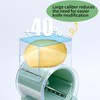 Multifunctional Vegetable Chopper Round Mandoline Slicer Kitchen Rotary Cheese Grater