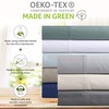 600 Thread Count Best Sheets 100% Cotton Sheets - Sage