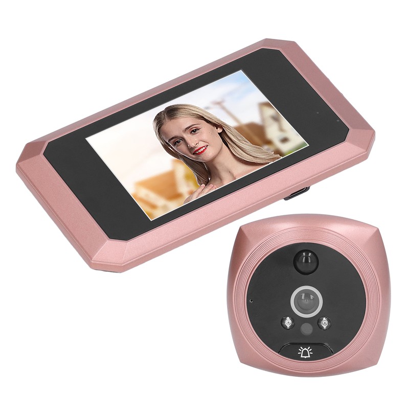 Peephole Viewer 3.5in Screen 1080P HD 10x Zoom Wide Angle