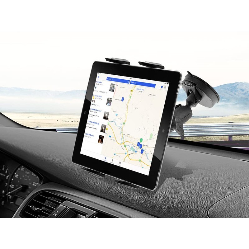 ARKON Mounts TABRM080 Heavy Duty Windshield Suction Tablet Mount