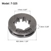 uxcell 3 Pcs Sprocket Rim 7-325 17mm Standard for Most