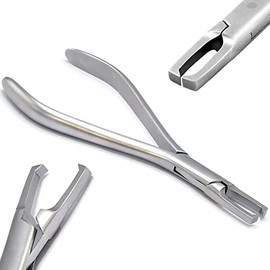 AAProTools Anterior Bracket Removing Plier, Orthodontic Braces Removal Tools, Straight Bracket Remover Instrument Clamp