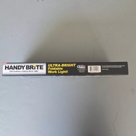 HANDY BRITE Ultra-Bright 72 LED Foldable Work Light 1000 Lumens USB Rechargable