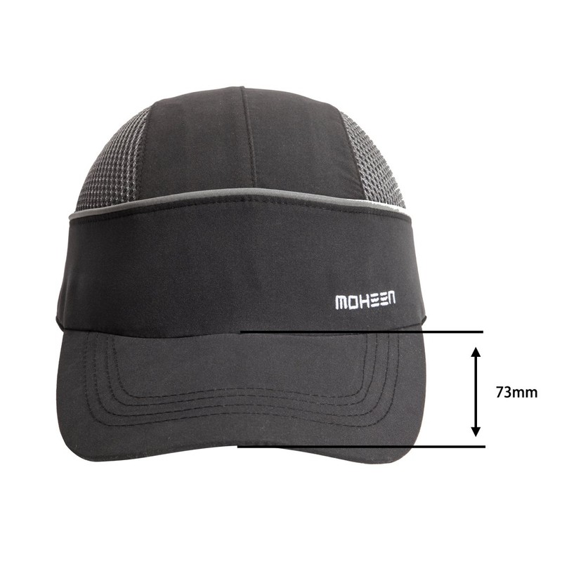 MOHEEN Safety Bump Cap, Baseball Hat with Reflective Stripes Hard
