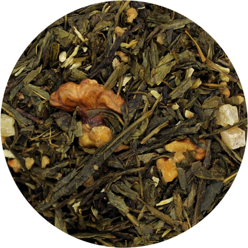 Special Tea Walnut Loose Leaf Green Tea, 3 Ounce