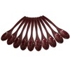 Spoon Resin Small Vermillion Set of 10 