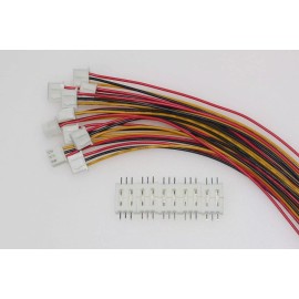 HSF Jst Xh 2.54Mm 26 Awg 3 Pin Connector Male Female 200Mm Wire 10 Sets
