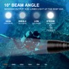 Odepro [492ft Underwater Diving] WD43PRO 1050 Lumens Diving Torch Diving