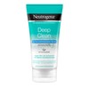 Neutrogena Deep Clean Facial Cleanser, Skin Refining Exfoliating with Glycolic