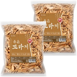 Domestic Roasted Bellflower Bellflower Tea 500g x 2 / 국산 볶은 도라지 도라지차 500g 2개