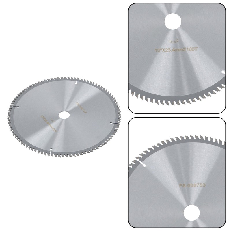 Thomletha 10 Inch 100T Carbide Tipped Circular Saw Blade Alloy