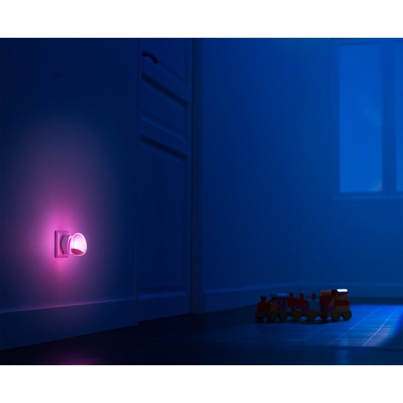 Pabobo - Verstellbares Wand-Nachtlicht mit 0+ Helligkeitssensor - Blau